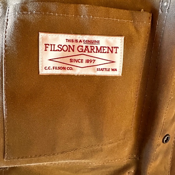 Filson Tin Cloth Cruiser Jacket - Picture 3 of 5